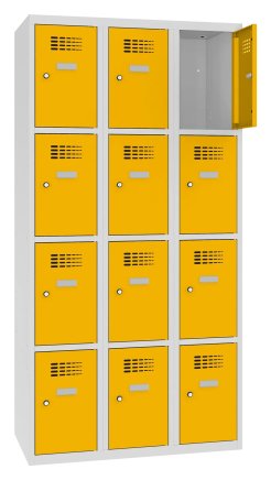 Szafka BHP pracownicza metalowa Sus 334 szer. 900 mm - 6