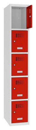 Szafka BHP pracownicza metalowa Sus 315 szer. 300 mm - 5