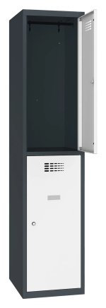 Szafka BHP pracownicza metalowa Sus 412 W szerokość 400 mm - 2