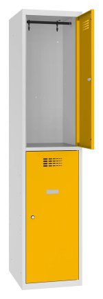 Szafka BHP pracownicza metalowa Sus 412 W szerokość 400 mm - 3