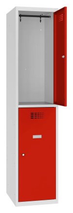 Szafka BHP pracownicza metalowa Sus 412 W szerokość 400 mm - 4