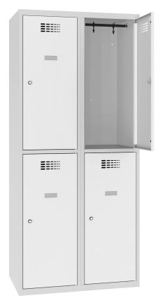 Szafka pracownicza BHP metalowa Sus 422 W szerokość 800 mm - 2