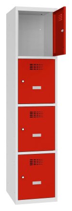 Szafka metalowa Sus 414 W, szerokość 400 mm - 4
