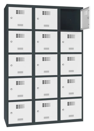 Szafka metalowa Sus 435 W, szerokość 1200 mm - 2