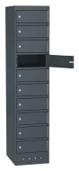 Szafka na laptopy SZNL 4110 - 10 przegródek z instalacją elektryczną - 4