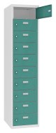 Szafki osobiste z 10 przegródkami MSus 4110 hl. 500 mm - 4