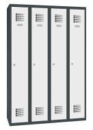 Szafka pracownicza BHP metalowa Sum 340 W, szerokość 1200 mm