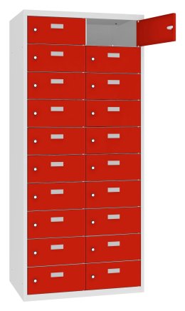 Szafki osobiste z 20 przegródkami MSus 4210 hl. 500 mm - 4