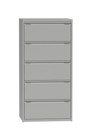 Metalowa szafka kartotekowa pięcioszufladowa G2325 - 1
