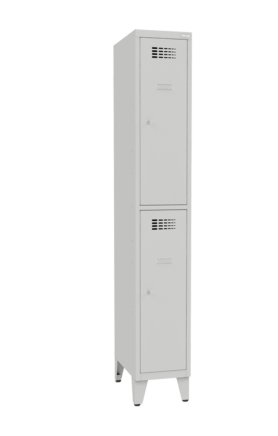 Szafka pracownicza BHP metalowa na nogach Sus 312 o szerokości 300 mm - 1