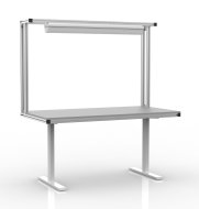 Stół z elektryczną regulacją wysokości wykonany z profili aluminiowych - 1