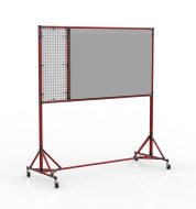 Tablica magnetyczna dwustronna z panelem perforowanym 24042531 - 2