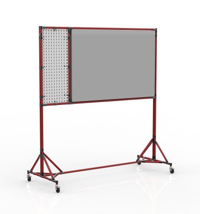 Tablica magnetyczna dwustronna z panelem perforowanym 24042531 - 2
