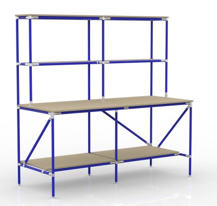 Stół do pakowania z systemu modułów rurowych 24020580 - 3