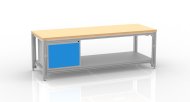 Elektrycznie regulowany stół z profili aluminiowych