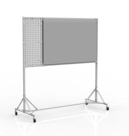 Tablica magnetyczna dwustronna z panelem perforowanym 24042531 - 1