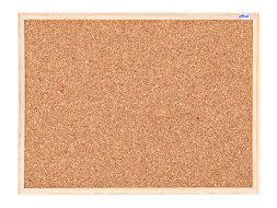 Tablica korkowa AVELI BASIC z ramą drewnianą 1200x900 mm