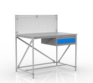 Stół warsztatowy z systemu rurowego z tablicą perforowaną 240408313 (różne warianty) - 1