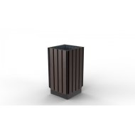 Zewnętrzny kosz na śmieci 65L Recyklat