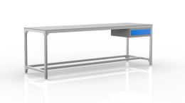 Stół warsztatowy z profili aluminiowych (różne warianty)