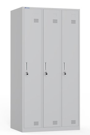 Szafka pracownicza BHP szara  HDG-03 - 1