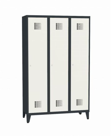 Szafka BHP pracownicza metalowa na nogach Sum 431 szer. 1200 mm - 1