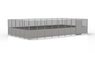 Ochronne ogrodzenie przemysłowe 25020432