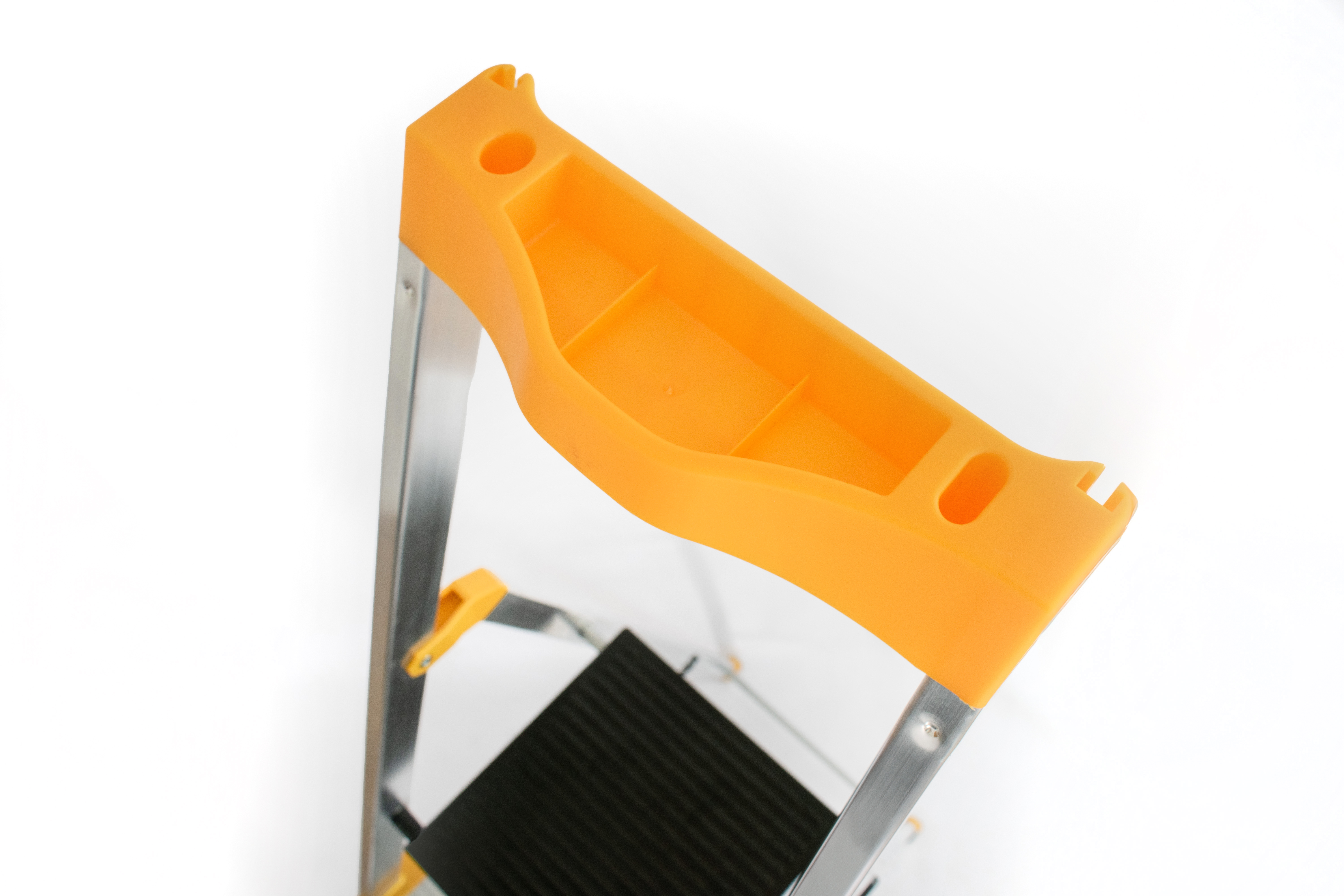 Drabina aluminiowa trzystopniowa (łącznie z platformą) DR-AL-D3-MAX (3 modeli) - 6