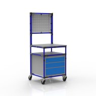 Wózek warsztatowy na narzędzia z systemu rurowego 24102303 - 3
