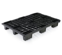 Plastikowa paleta lekka, możliwość układania w stosy, wys. 130 x szer. 800 x gł