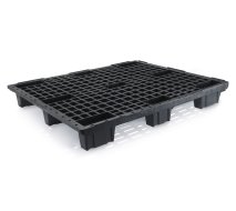 Lekka paleta z tworzywa sztucznego do układania w stosy wys. 135 x szer. 1000 x gł. 1200 mm