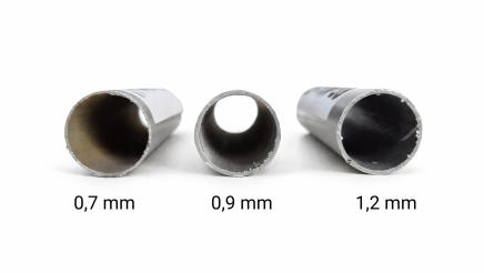 Rura stalowa ECCO PP-1090MG o grubości ścianki 0,9 mm – kolor szary - 2