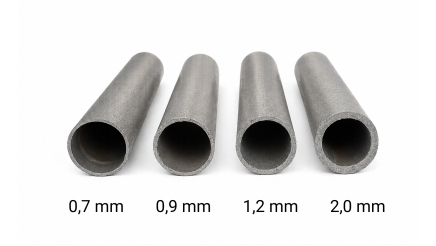 Rura stalowa ECCO PP-1070MG o grubości ścianki 0,7 mm – kolor szary - 2