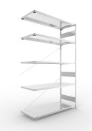 Regał dostawny 323931 Clip S3 ocynk, głębokość 600 mm