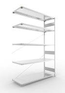 Regał dostawny 324129 Clip S3 ocynk, głębokość 600 mm
