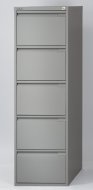 Szafka na dokumenty pięcioszufladowa Bisley BS5E/A4+FLS - komplet z przegródkami - 9