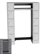 Zestaw do garderoby Kovos OTS 80A
