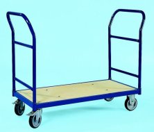 Wózek przeładunkowy transportowy dwuburtowy W02N