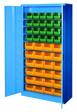 Szafka ze skrzynkami plastikowymi UK1-B21 - 2