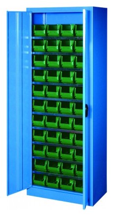 Szafka z plastikowymi skrzynkami UK2-B11 - 2
