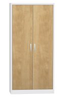 Szafka metalowa z drzwiami laminowanymi typu SPS 02EL