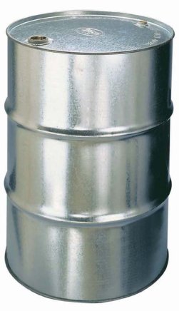 Beczka metalowa 200L z korkami 0455 - 1
