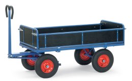Wózek ręczny z kołami gumowymi 6453V, 6454V, 6455V, 6456V (4 modele)