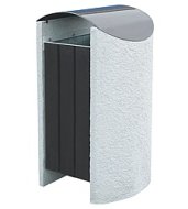 Kosz betonowy z daszkiem 60L 1013