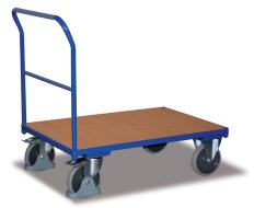 Wózek platformowy roboczy z uchwytem stalowym sw-500.100, sw-600.100, sw-700.100, sw-800.100 (4 modele)