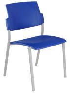 Kwadratowe plastikowe krzesło konferencyjne