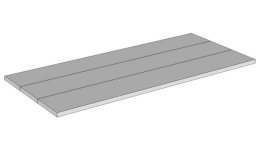 Półka regałowa CLIP/3M RAL typ 67888