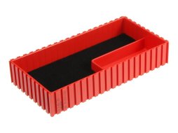Pudełko plastikowe typ 2163 (35 x 202 x 102 mm)