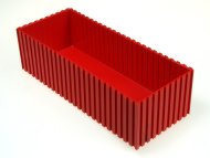 Pudełko plastikowe typ 2204 (70 x 102 x 252 mm) - 1