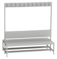 Ławka do szatni - szerokość 1500 mm LAV 15V2